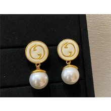 Gucci Blondie pearl drop earrings 2024