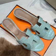 HERMES HEEL 5CM STONE PATTERN LEATHER ORAN SANALS 38 2021
