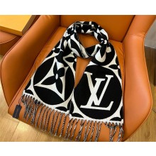 louis vuitton LV Medallion Scarf  M79212 noir 2024