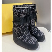 Fendi FF Motif Moon Boots 1106-01-2024