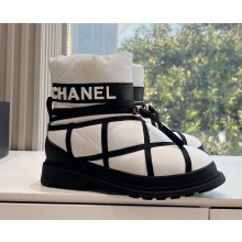 Chanel Black-white snow boots 2024
