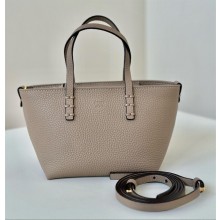 FENDI MINI ROLL BAG IN GRAINED CALFSKIN GRAY 2024
