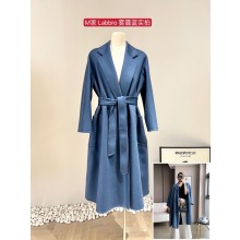 Max Mara labbro cashmere Coat blue 2022