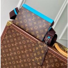 LOUIS VUITTON Monogram Macassar Gaston Wearable Wallet LAKE BLUE M12813 2025