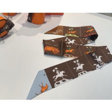 Hermes Twilly Silk Scarf 5x86cm 250305 24 2025