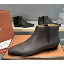 Loro Piana Sumire Ankle Boots Calfskin coffee 2024