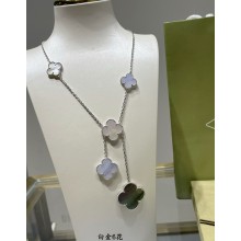 Van Cleef & Arpels Magic Alhambra necklace,6 motifs 01 2024