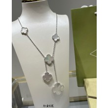 Van Cleef & Arpels Magic Alhambra necklace,6 motifs 05 2024