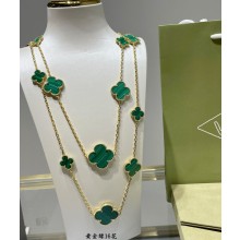 Van Cleef & Arpels Magic Alhambra necklace,16 motifs 01 2024