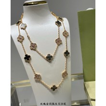 Van Cleef & Arpels Magic Alhambra necklace,20 motifs 02 2024