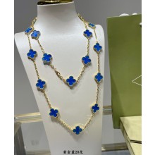 Van Cleef & Arpels Magic Alhambra necklace,20 motifs 13 2024