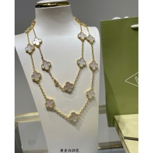 Van Cleef & Arpels Magic Alhambra necklace,20 motifs 15 2024