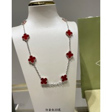 Van Cleef & Arpels Vintage Alhambra short necklace,10 motifs 01 2024