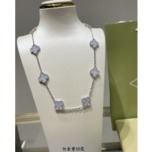 Van Cleef & Arpels Vintage Alhambra short necklace,10 motifs 05 2024