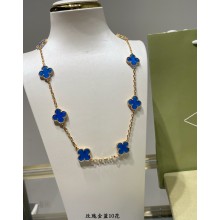 Van Cleef & Arpels Vintage Alhambra short necklace,10 motifs 10 2024