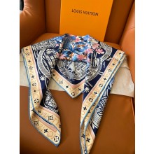LOUIS VUITTON JARDIN DES PLANTES 90 SCARF 2025