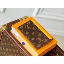 LOUIS VUITTON Monogram Macassar Passport Cover M12827 yellow 2025