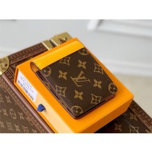 LOUIS VUITTON Monogram Macassar Multiple Wallet M12837 yellow 2025