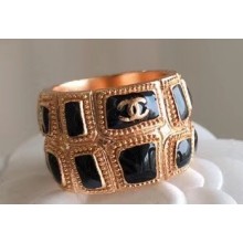 Chanel Metal and Resin Ring 2019