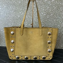 Valentino Garavani Nellcôte Medium studded suede shopper BEIGE 2025