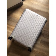 Dior x Rimowa GRAY Dior Oblique Aluminum CABIN SUITCASE