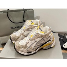 Balenciaga Runner Sneaker in grey, white, black and yellow 2023