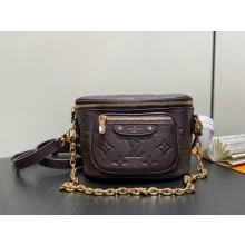 LOUIS VUITTON Monogram Empreinte LEATHER MINI BUMBAG M13827 COFFEE 2025