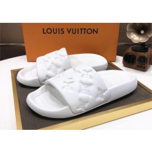 Louis Vuitton men's Waterfront Mule white 2023