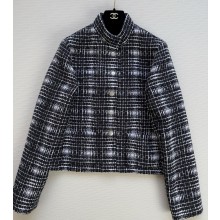 Chanel Check Tweed Jacket black 2025