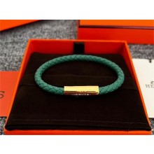 Hermes Goliath Code Bracelet green/gold