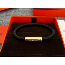 Hermes Goliath Code Bracelet black/gold