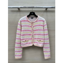 chanel Cotton & Mixed Fibers Pink & Multicolor JACKET P76604 2024