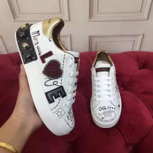 Dolce & Gabbana Leather Sneakers 26 2020