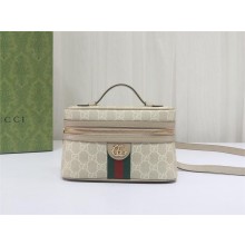 GUCCI Ophidia super mini shoulder bag 816357 in Beige and white GG Supreme canvas 2024