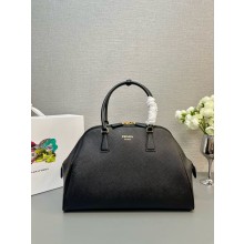 PRADA Large Saffiano leather bag 1BG524 BLACK 2024