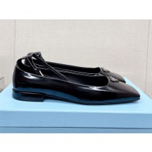 prada Patent leather ballerinas black 2023 