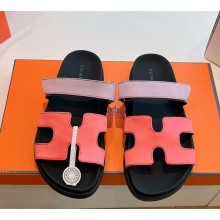 Hermès women/men Chypre calfskin sandals 03-2025 