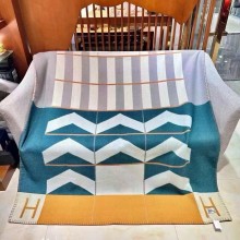 Hermes Avalon H CLUB WOOL Blanket 04 2024