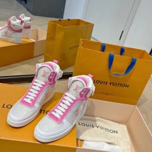 louis vuitton Boombox Sneaker Boot pink 2021