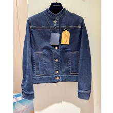 LOUIS VUITTON Travel Tag Denim Jacket 1ABIOS 2024 spring