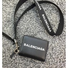 Balenciaga Everyday Mini Wallet 516402 Black 2018