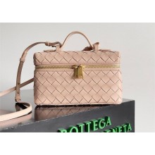 Bottega Veneta Intrecciato leather BANG BANG vanity case PINK 2024