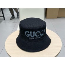 GUCCI Lasered denim bucket hat 2025