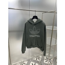 Balenciaga / Adidas Hoodie Oversized in Green 2023