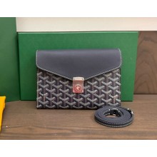 Goyard Chypre Wallet-Pouch bag Navy Blue 2024
