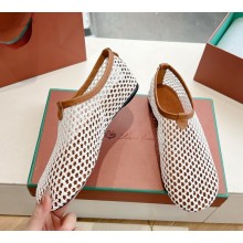 LORO PIANA  Floaty mesh hollow flat white 2024