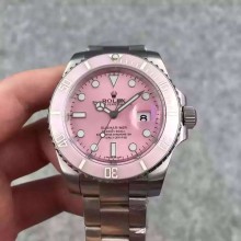 Rolex submariner 40MM Watch pink/Sliver
