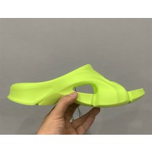 balenciaga Mold rubber slide in neon yellow