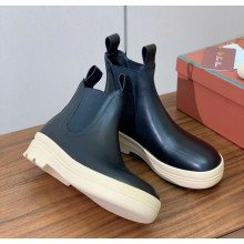 Loro piana Lakeside Ankle Boots In black calfskin 2024