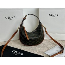 Celine Teen Lulu IN TRIOMPHE CANVAS AND CALFSKIN 2025